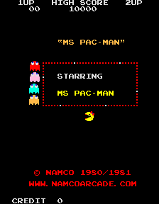 Pac-Man - 25th Anniversary Edition (Rev 2.00)
