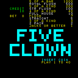 Five Clown (English, set 1)
