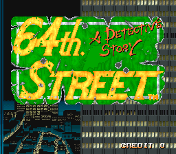 64th. Street - A Detective Story (World)