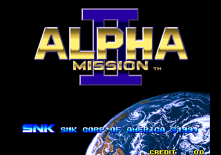 Alpha Mission II / ASO II - Last Guardian (NGM-007 ~ NGH-007)