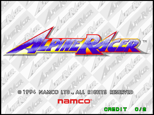 Alpine Racer (Rev. AR2 Ver.D, World)