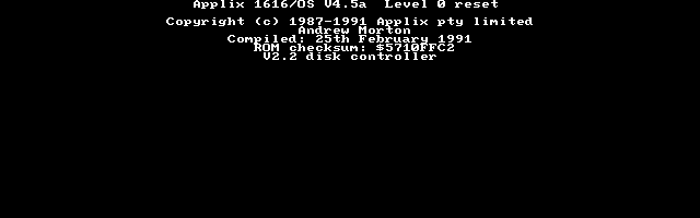 Applix 1616