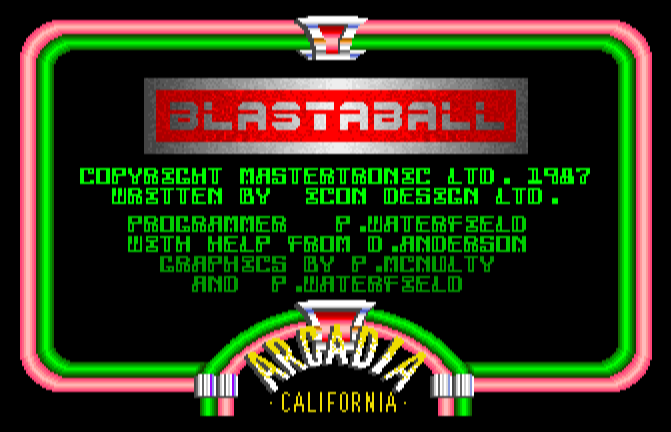 Blastaball (Arcadia, V 2.1)