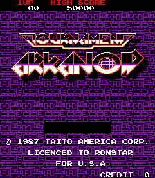 Tournament Arkanoid (US)