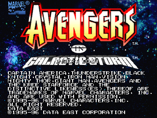 Avengers In Galactic Storm (US/Europe 1.0)