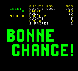 Bonne Chance! (French/English)