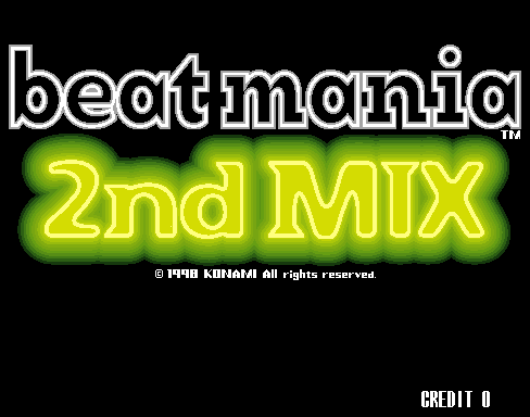 beatmania 2nd MIX (ver JA-B)