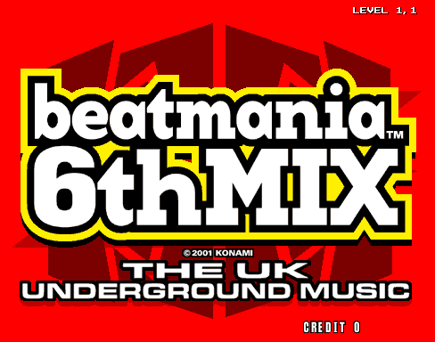 beatmania 6th MIX (ver JA-A)