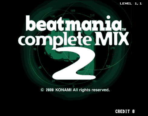 beatmania complete MIX 2 (ver JA-A)