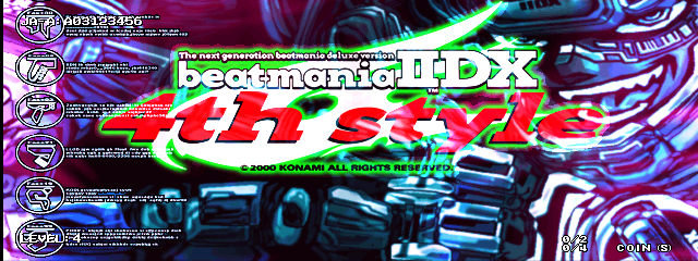 beatmania IIDX 4th style (GCA03 JAA)
