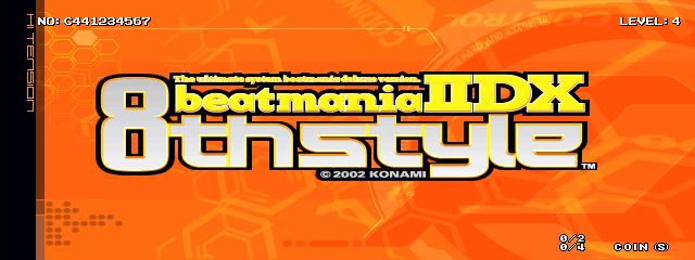 beatmania IIDX 8th style (GCC44 JAA)