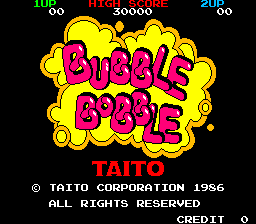 Bubble Bobble (Japan, Ver 0.1)