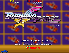Burning Force (Japan, new version (Rev C))