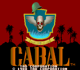 Cabal (World, Joystick)