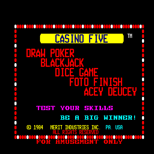 Casino Five (3315-02, U5-2B)