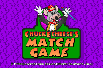 ChuckECheese's Match Game