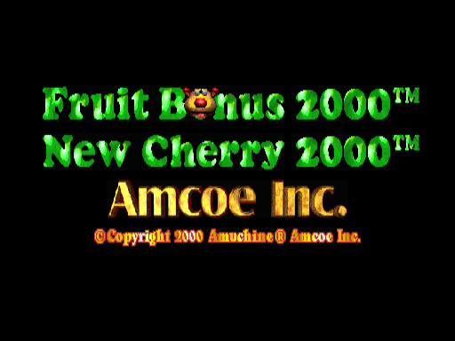 Fruit Bonus 2000 / New Cherry 2000 (Version 4.4E Dual)