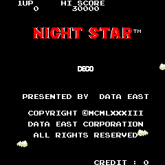 Night Star (DECO Cassette) (US) (set 1)