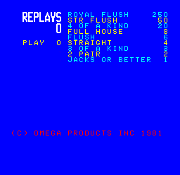 Cal Omega - Game 7.6 (Arcade Poker)