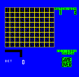 Cal Omega - Game 12.7 (Keno)