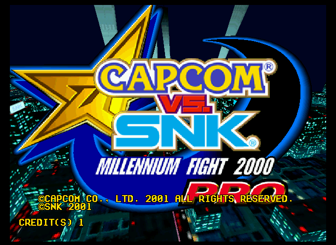 Capcom Vs. SNK Millennium Fight 2000 Pro (Japan) (GDL-0004)