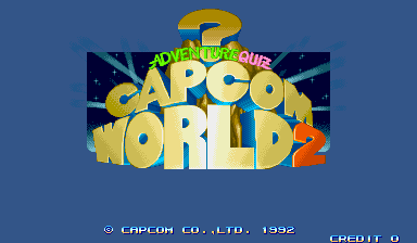 Adventure Quiz Capcom World 2 (Japan 920611)