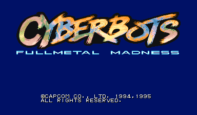 Cyberbots: Fullmetal Madness (Euro 950424)