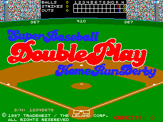 Super Baseball Double Play Home Run Derby