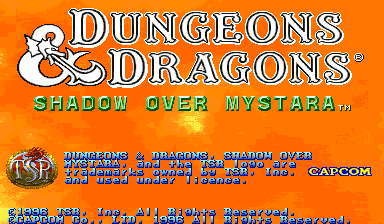 Dungeons & Dragons: Shadow over Mystara (Euro 960619)