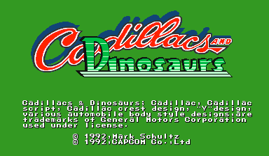 Cadillacs and Dinosaurs (World 930201)