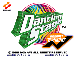 Dancing Stage - Internet Ranking Ver (GC845 VER. EBA)