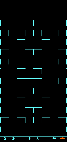 Pac Man 2 (Entex, cyan Pacman)