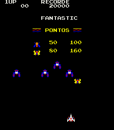 Fantastic (Galaga conversion on Galaxian hardware)