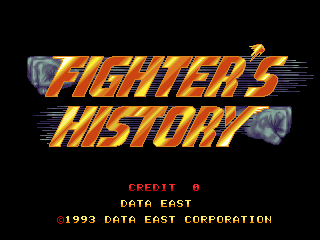 Fighter's History (World ver 43-09, DE-0395-1 PCB)