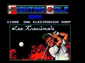 Lee Trevino's Fighting Golf (World?)