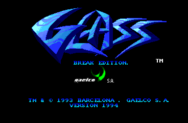 Glass (Ver 1.1, Break Edition, Checksum 49D5E66B, Version 1994)