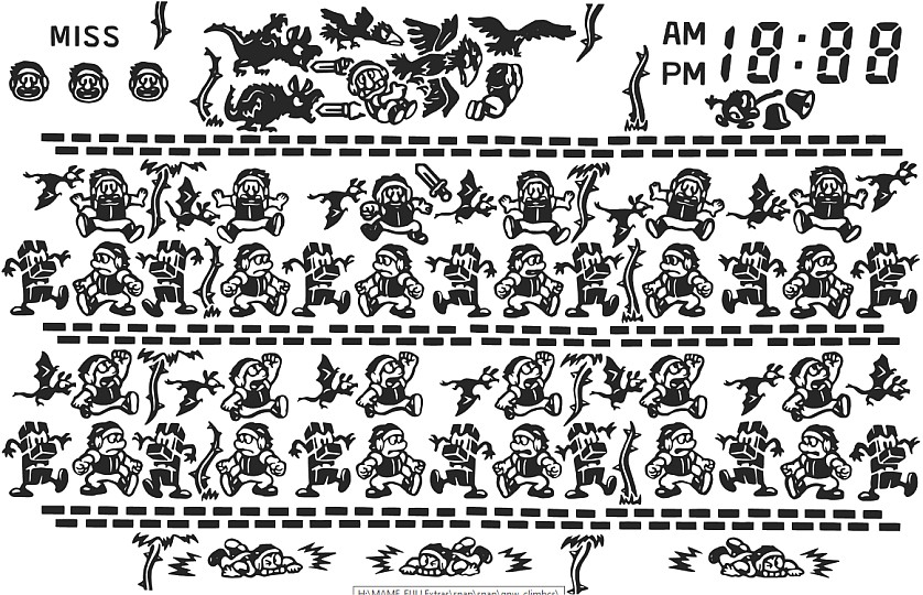 Game & Watch: Climber (Crystal Screen)
