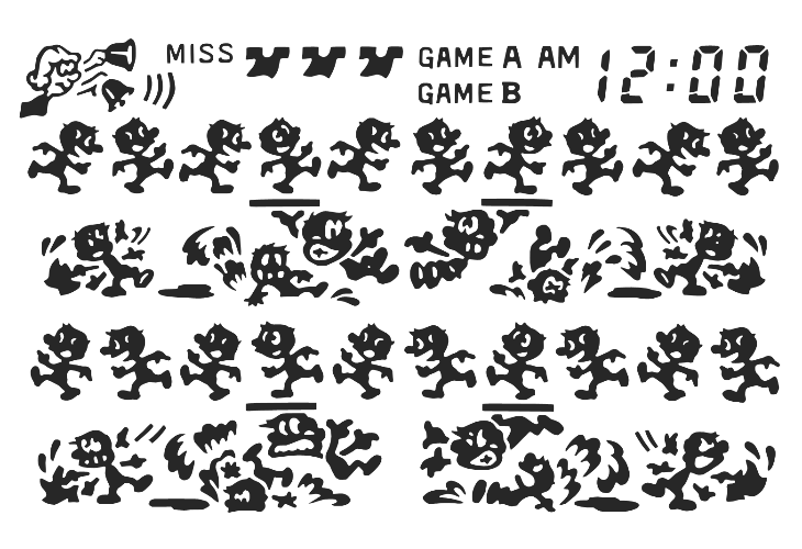 Game & Watch: Manhole (New Wide Screen)