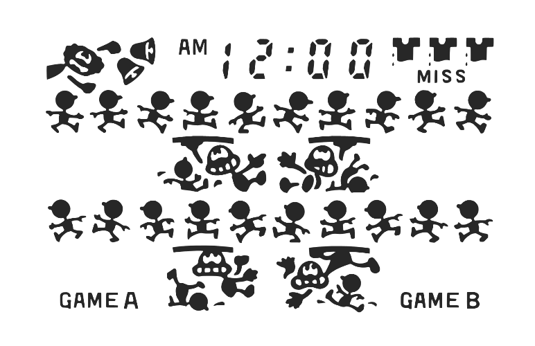 Game & Watch: Manhole (Gold)