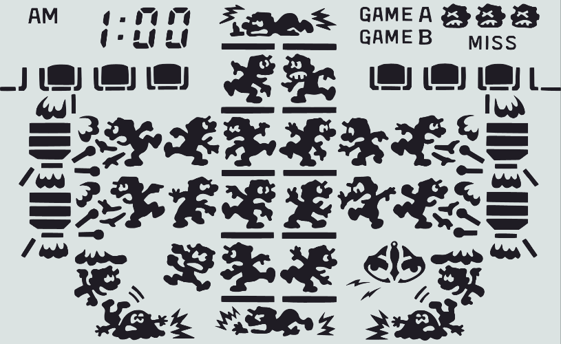 Game & Watch: Mario's Cement Factory (New Wide Screen)