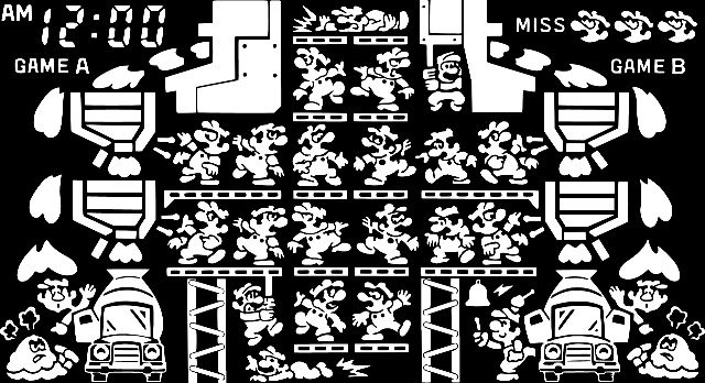 Game & Watch: Mario's Cement Factory (Table Top)