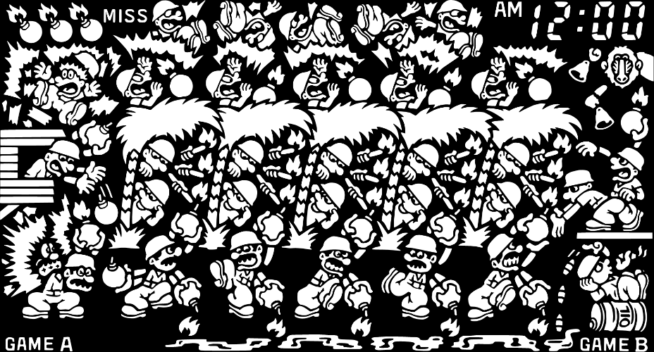 Game & Watch: Mario's Bombs Away