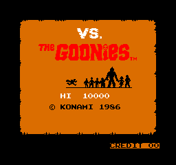 Vs. The Goonies (set E)