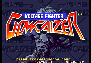 Voltage Fighter - Gowcaizer / Choujin Gakuen Gowcaizer