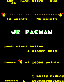 Jr. Pac-Man (11/9/83)