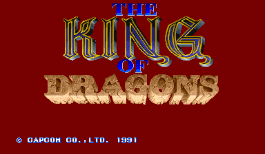 The King of Dragons (World 910805)