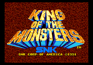 King of the Monsters (set 1)