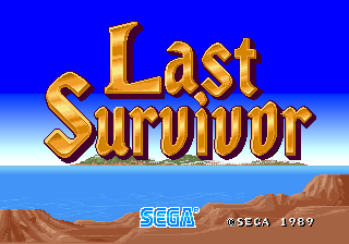 Last Survivor (Japan) (FD1094 317-0083)