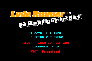 Lode Runner II - The Bungeling Strikes Back