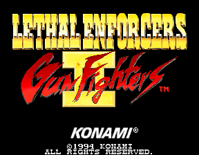 Lethal Enforcers II: Gun Fighters (ver EAA)